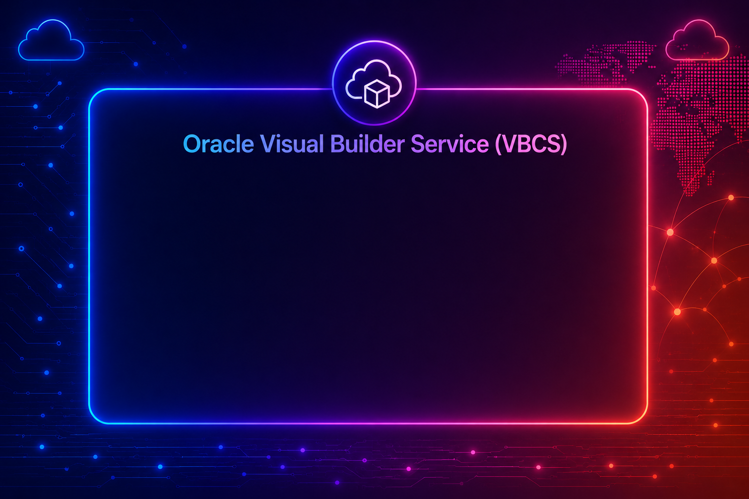 Loading spinner component and user interface loading state in Oracle VBCS